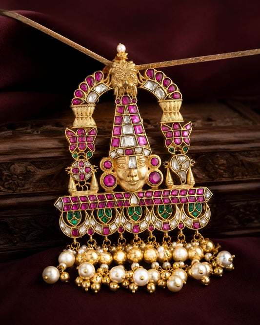 FeelOri balaji arch temple-style pendant listed as pendant only main product view
