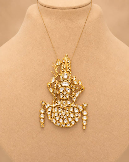FeelOri peacock motif temple-style pendant set listed as pendant set main product view