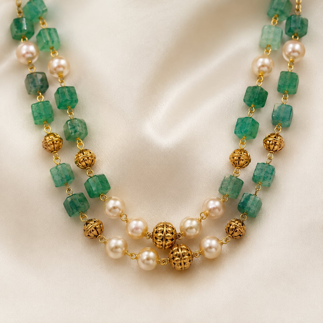 FeelOri gold-polished necklace pendant and gold-polished detail