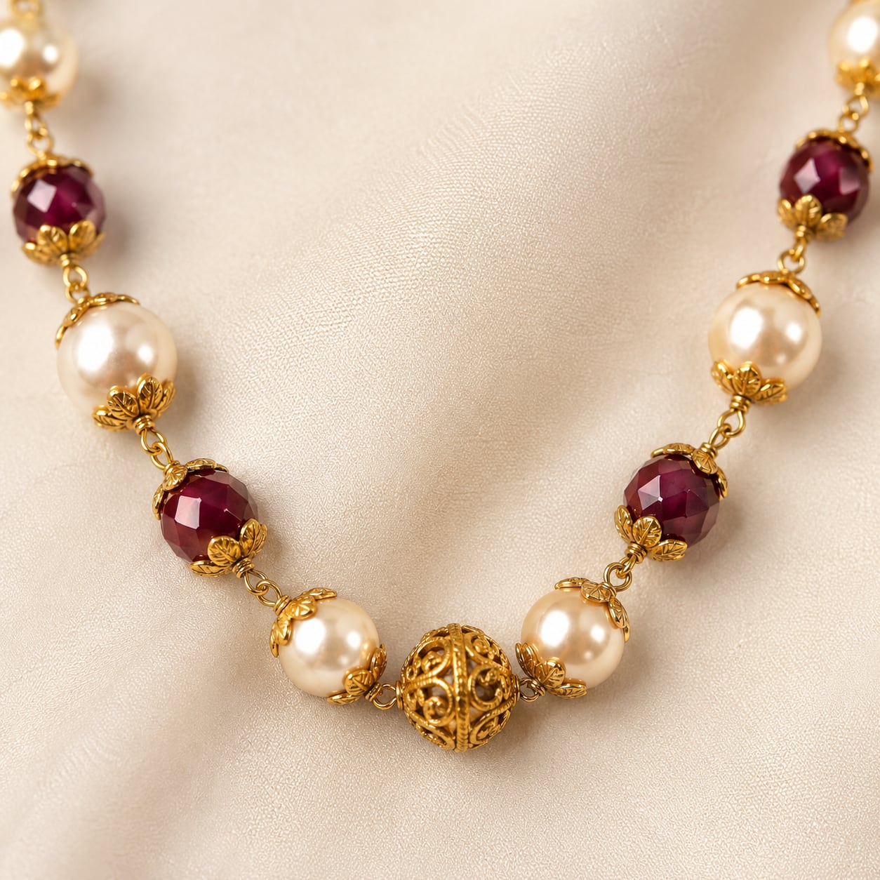 FeelOri gold-polished necklace pendant and gold-polished detail