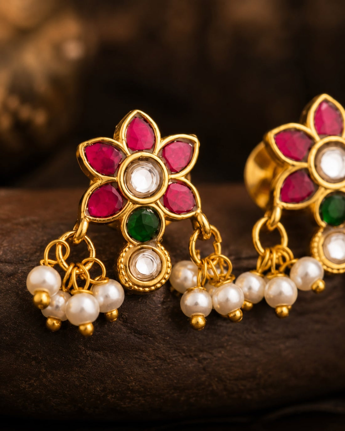 FeelOri real kempu jadau bugudi gold-polished detail