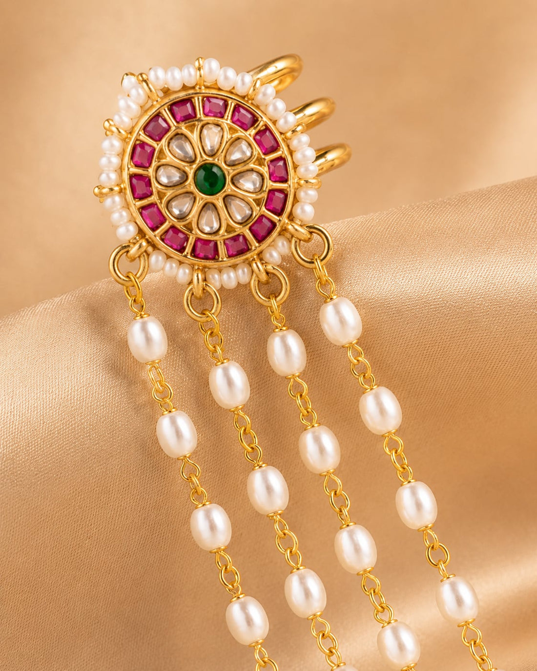 FeelOri real kempu jadau earrings for Indian occasion styling
