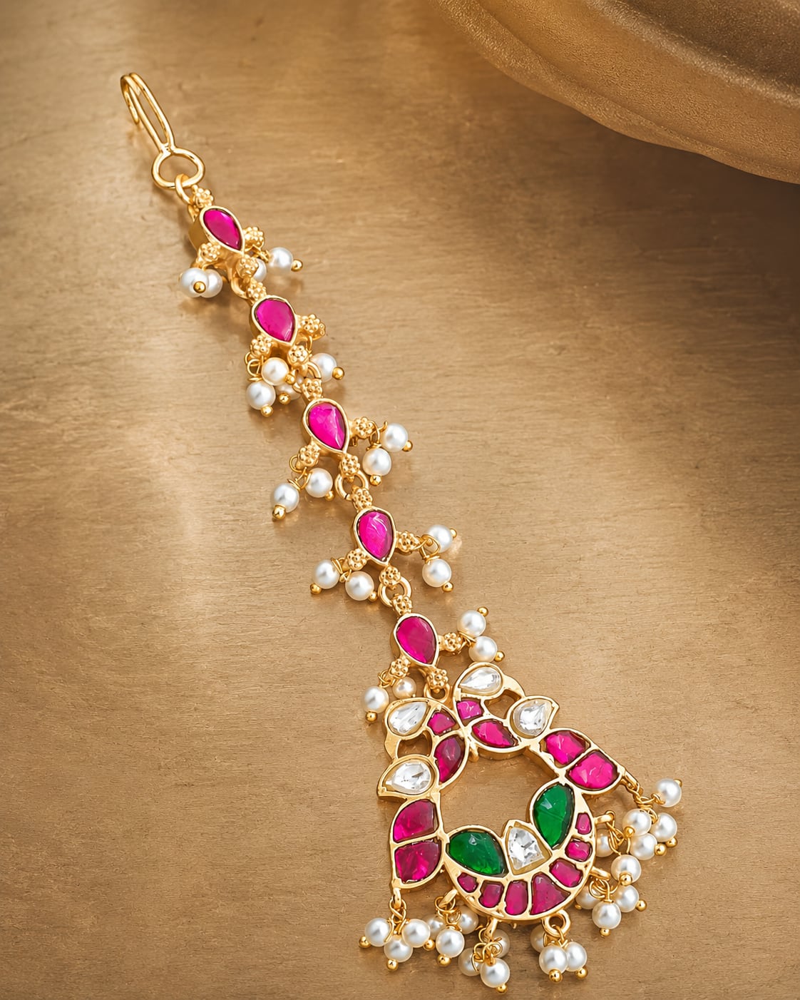 FeelOri jadau kundan tikka for Indian occasion styling