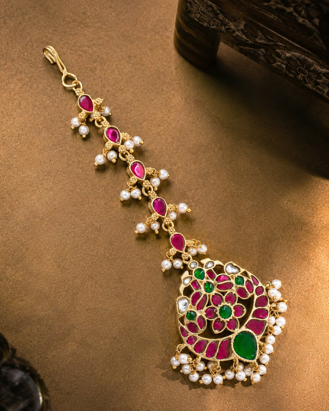 FeelOri jadau kundan tikka for Indian occasion styling