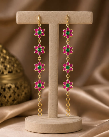 FeelOri real kempu jadau matti on jewellery display